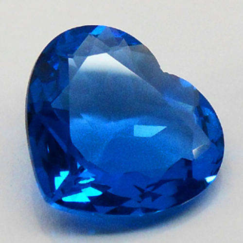 6.58ct HEART CUT BLUE SPINEL