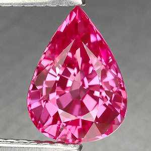 2.55ct PEAR CUT PINK SAPPHIRE