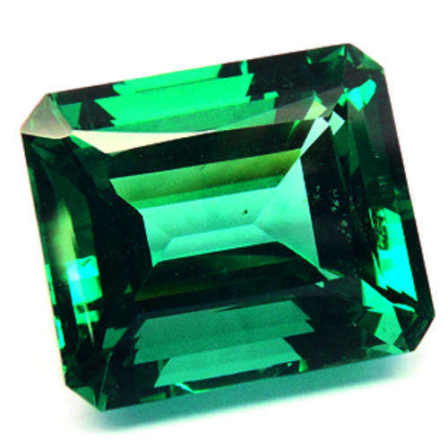 35.14ct EMERALD CUT GREEN QUARTZ
