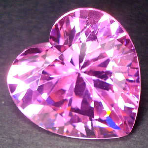 2.55ct PINK HEART SAPPHIRE