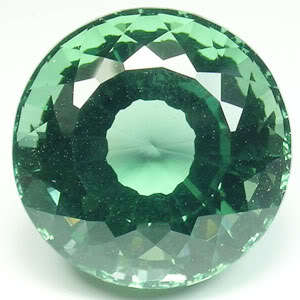 27.20ct ROUND GREEN AMETHYST