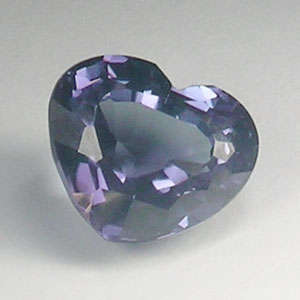 18.30ct HEART RUSSIAN COLOR CHANGE ALEXANDRITE