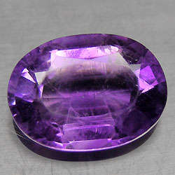 2.99ct OVAL PURPLE NATURAL AMETHYST