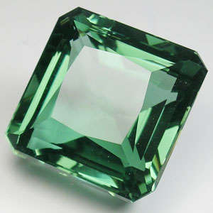 29.30ct OCTAGON GREEN AMETHYST