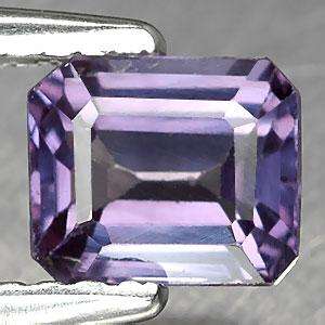 1.11ct NATURAL EMERALD VIOLET SAPPHIRE