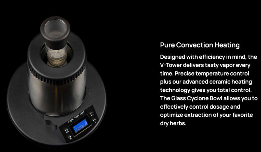 Arizer V-Tower Herbal Vaporizer