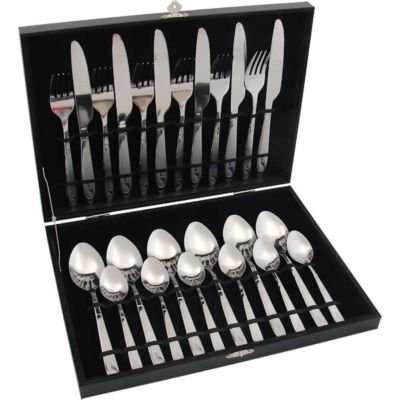New 24 Piece Stainless Steel Cutlery Dinner Set