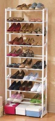 30-Pair Shoe Rack Quick And Easy To Assemble
