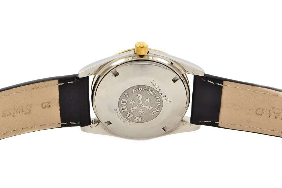 Vintage Rado Voyager Stainless Steel Automatic Mens Watch 1257