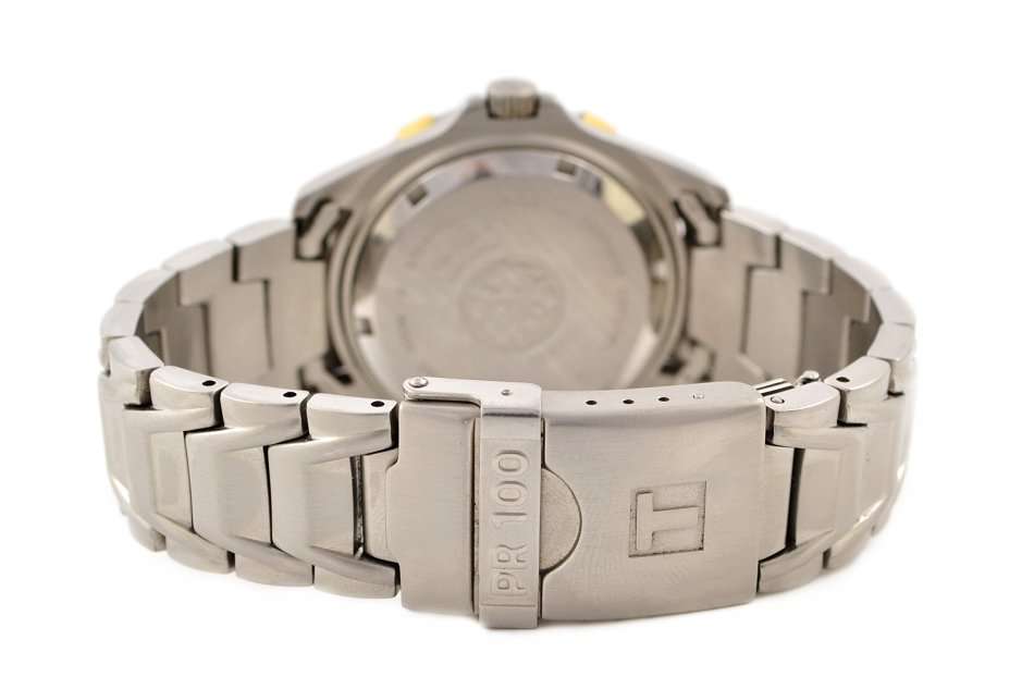 Vintage Tissot 1853 PR100 Stainless Steel Mens Quartz Watch 1345