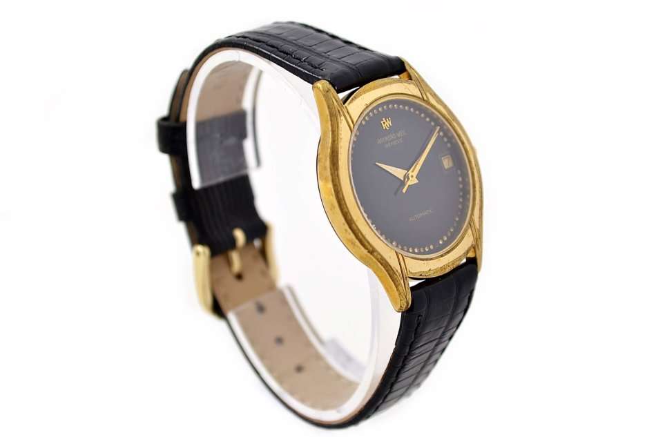 Vintage Raymond Weil Geneve 18kt Gold Plated Automatic Midsize Watch 662