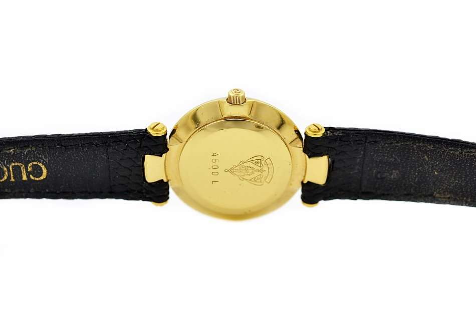 Vintage Gucci 4500L Gold Plated Ladies Quartz Watch 1662