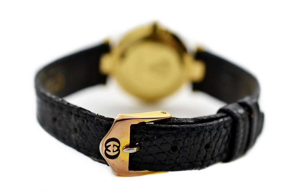 Vintage Gucci 4500L Gold Plated Ladies Quartz Watch 1662