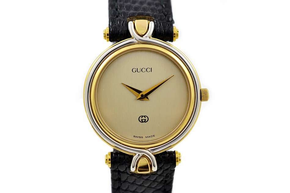 Vintage Gucci 4500L Gold Plated Ladies Quartz Watch 1662