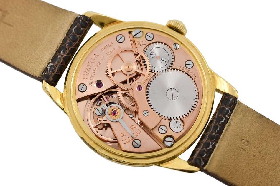 Vintage Omega Geneve Cal.285 Manual Wind Gold Plated Gents Watch 1797