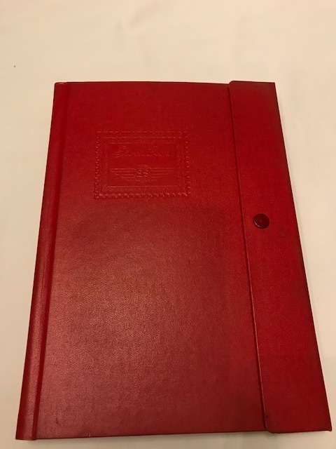 Book with collection of 286 Olympic games stamps