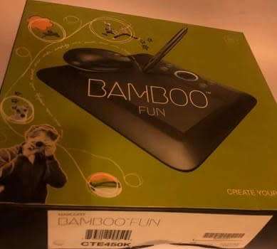 Wacom Bamboo fun graphic drawing tablet BRAND NEW *bargain*