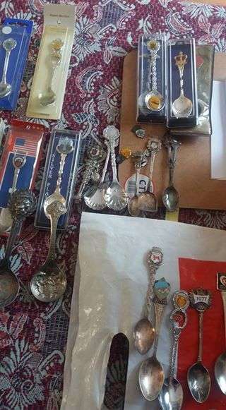 Souvenir collectible spoons