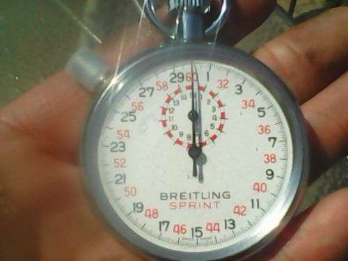 Breitling Sprint 1/10 Split second Stop watch ,Chronograph .Original , authentic certified.