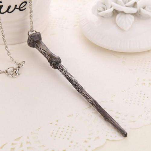 Free shipping - Harry Potter wand necklace