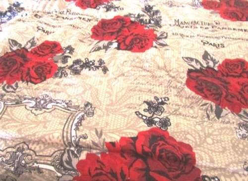 Romantic Roses Comforter Set (Double) 3pcs