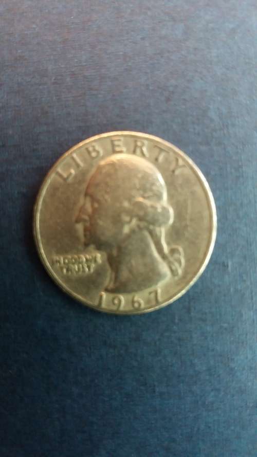 United States of America 1967 Quarter Dollar No mint mark *Portrait of George Washington*