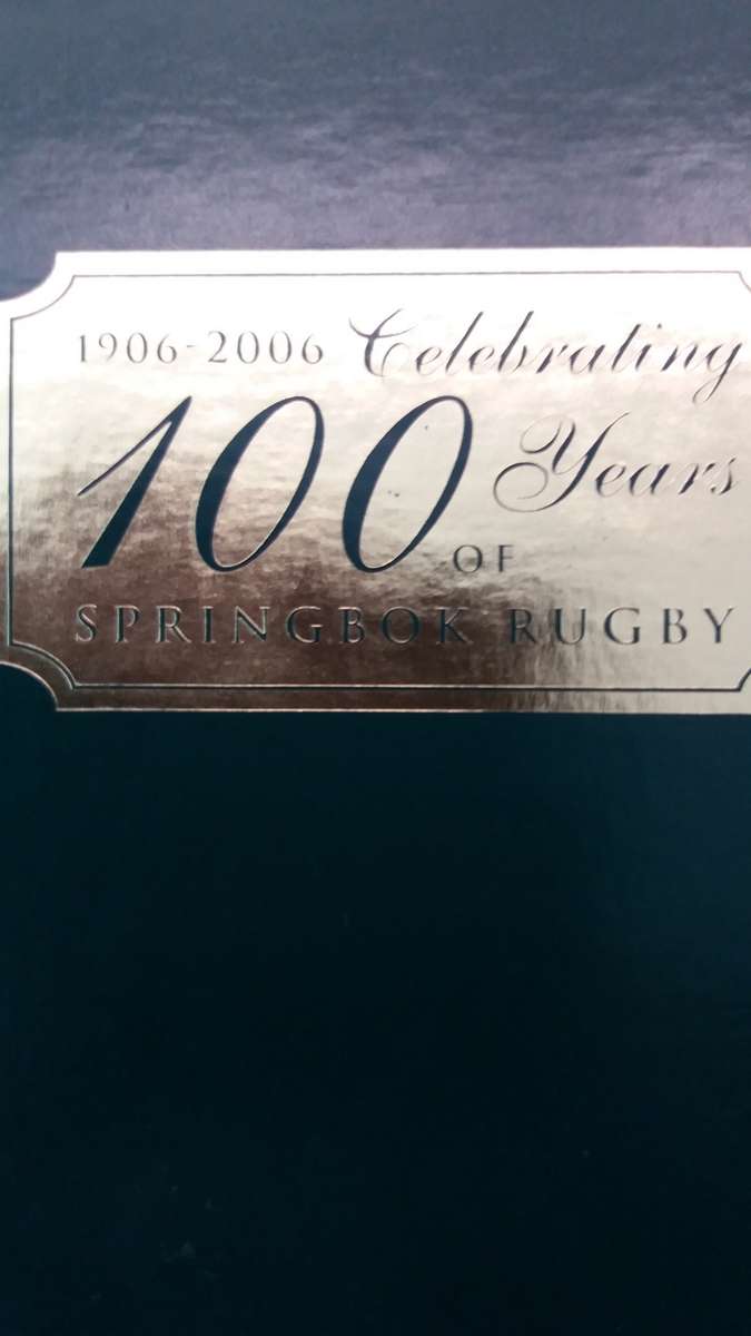Limited Edition Springbok Centenary Rugby Jersey:1906 - 2006 *CERTIFIED LIMITED EDITION (1689/3000)*