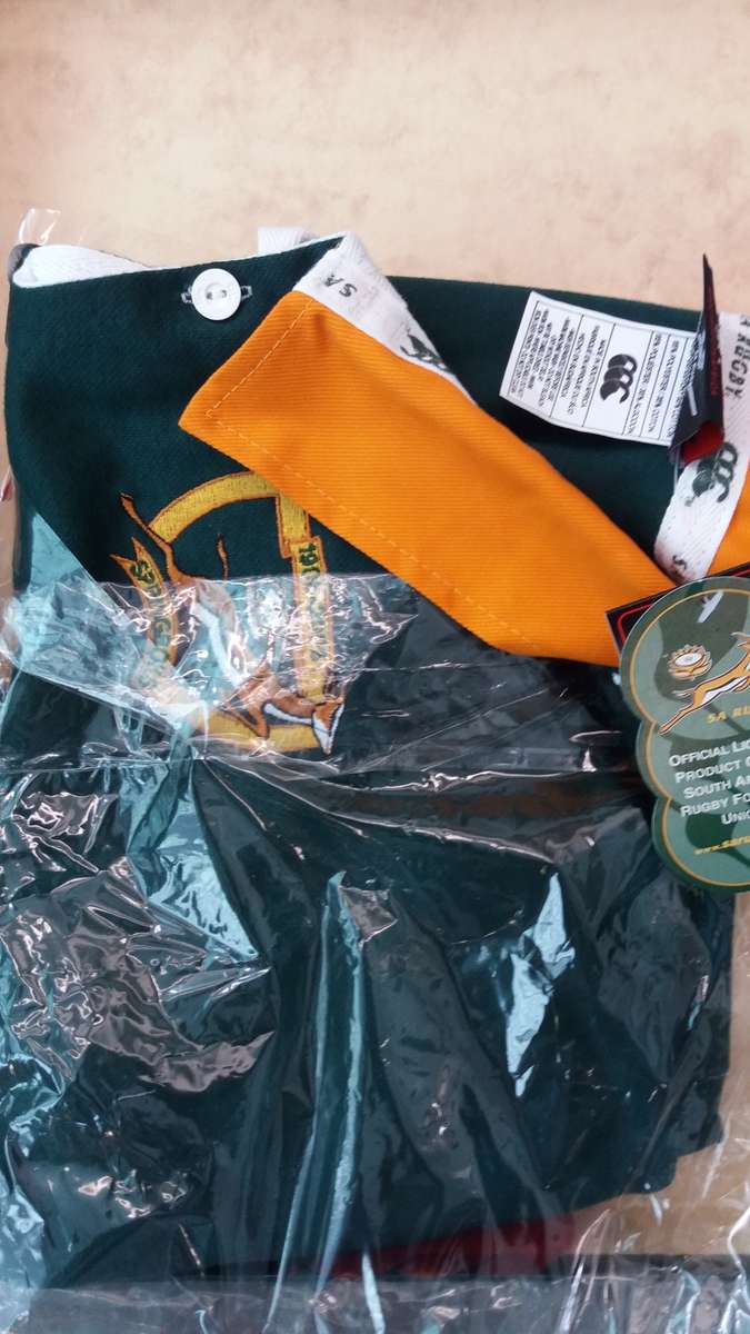 Limited Edition Springbok Centenary Rugby Jersey:1906 - 2006 *CERTIFIED LIMITED EDITION (1689/3000)*