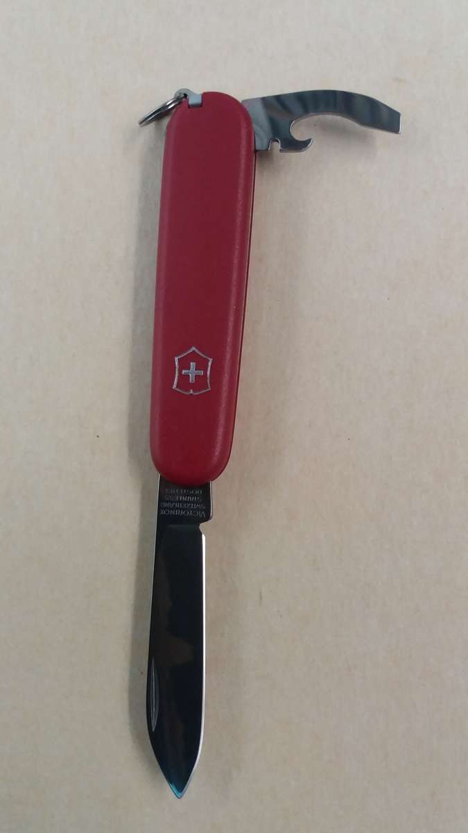 Swiss pocket knife - Victorinox stainless rostfrei officier suisse