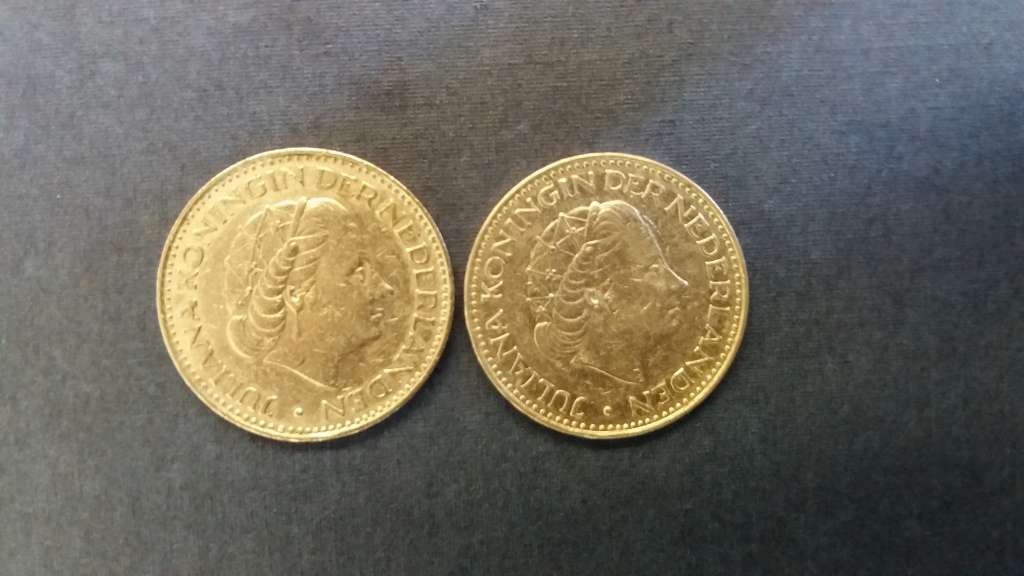 Netherlands 1968 1 Gulden *Queen Juliana  2 X coins*