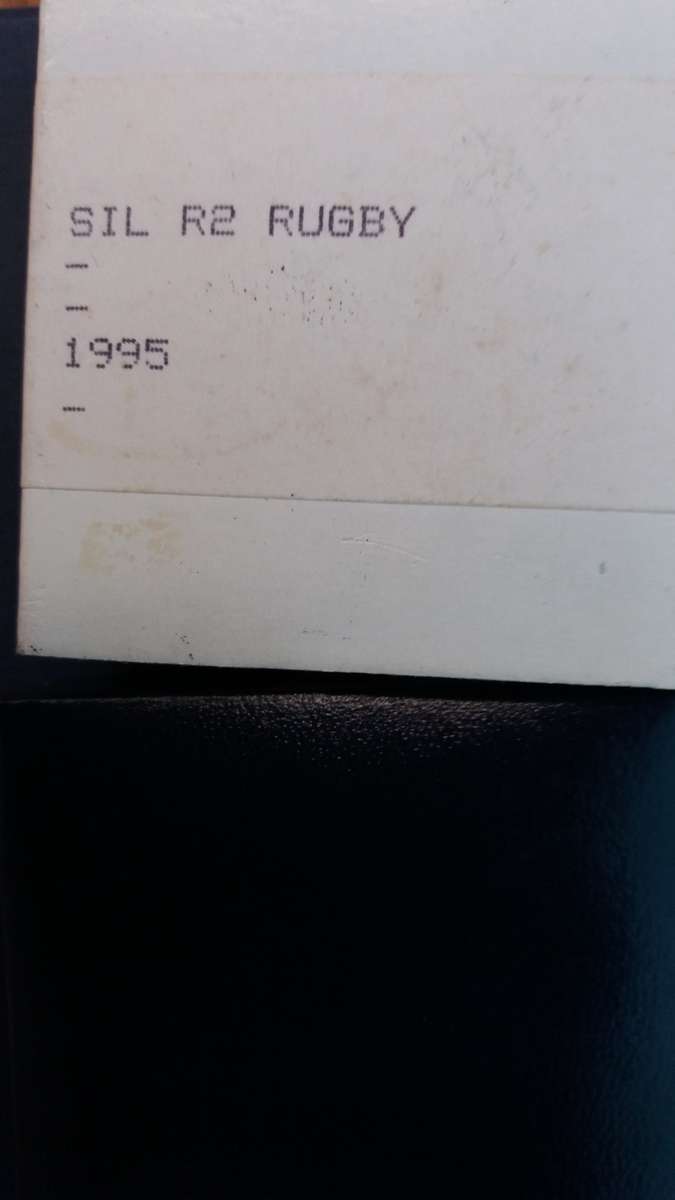 South Africa 1995 Rugby world cup commemorative R2  * No 0936* 1 OZ Silver mintage 3981