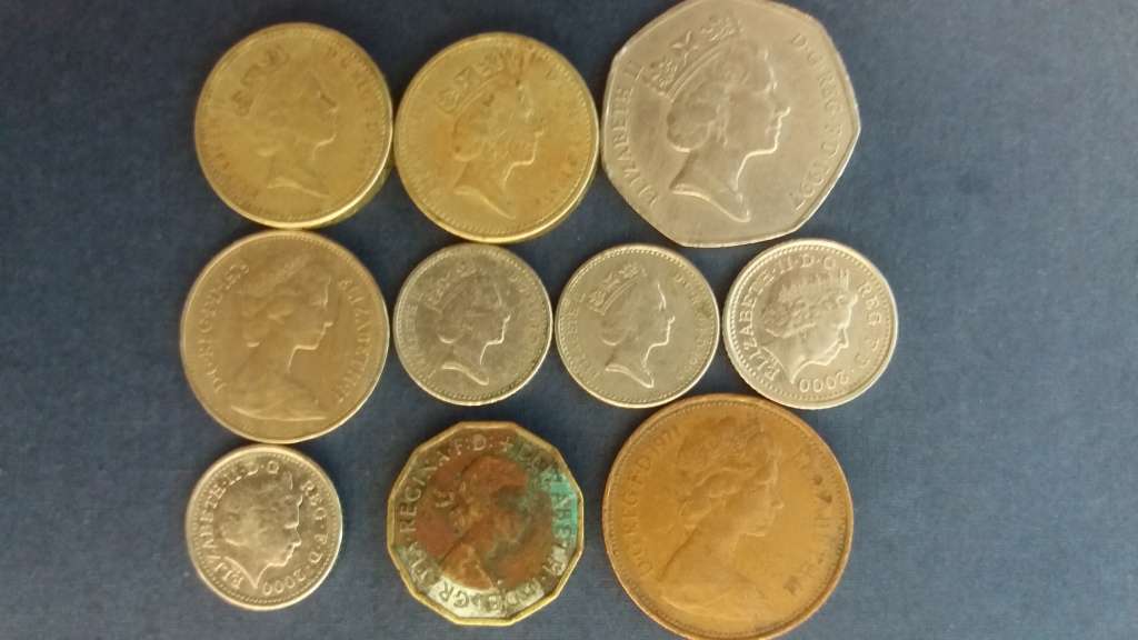 United Kingdom various coins from 1964 to 2000 * 10 x coins*