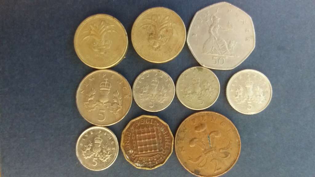 United Kingdom various coins from 1964 to 2000 * 10 x coins*