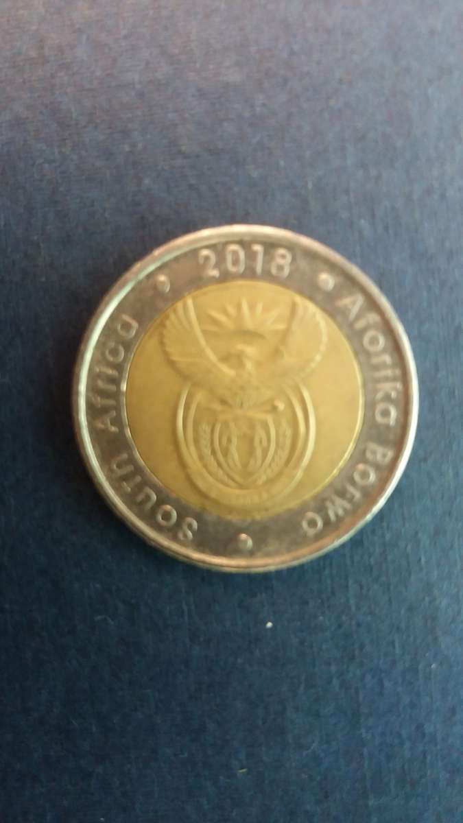 South Africa 2018 R5 Nelson Mandela Centenary Coin