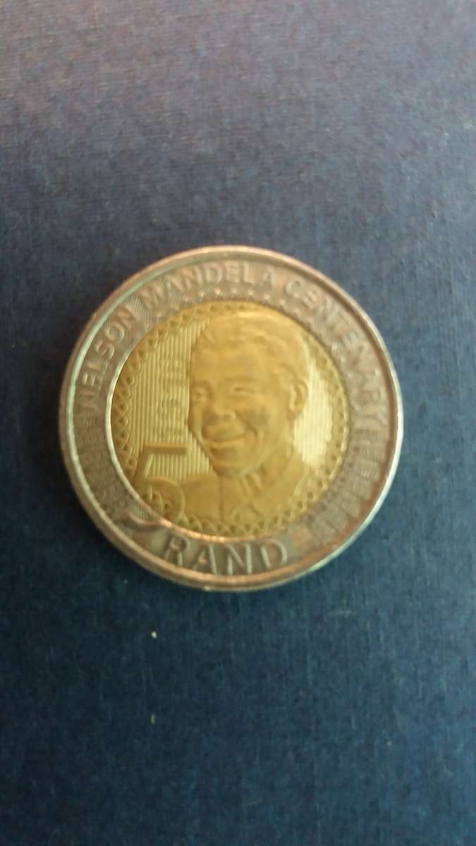 South Africa 2018 R5 Nelson Mandela Centenary Coin