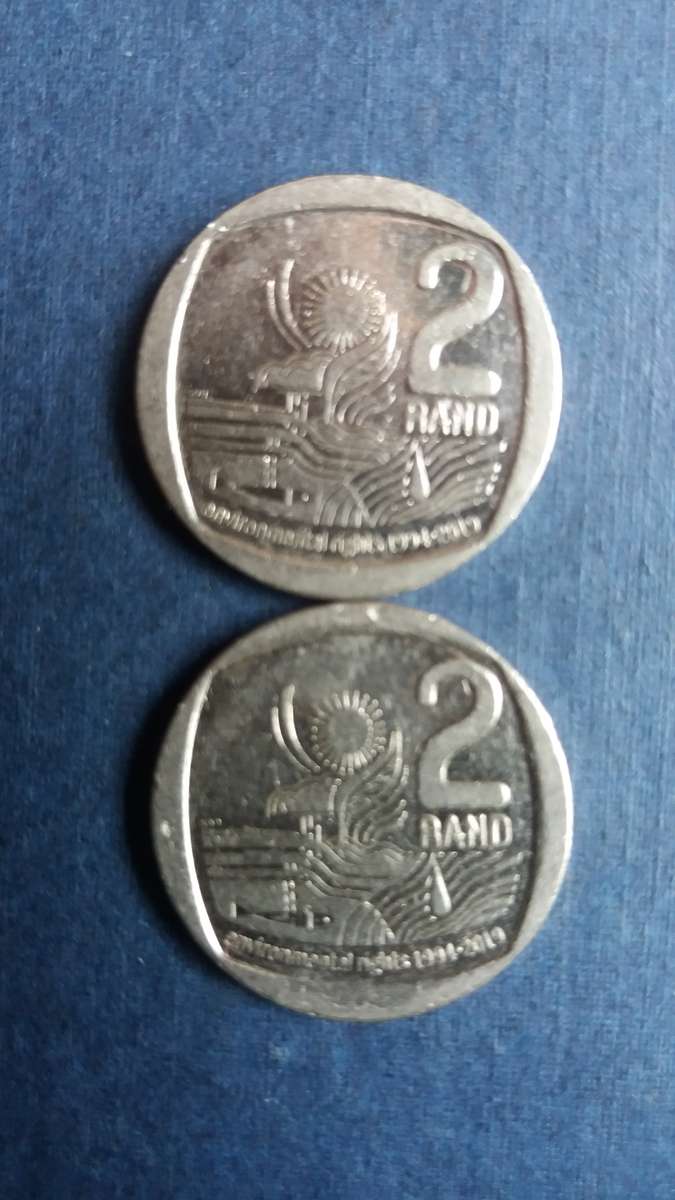 South Africa 2019 R2 Environmental Rights X2 Coins