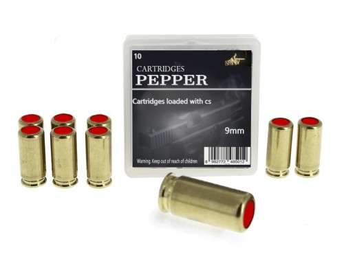 9mm Pepper Cartridges
