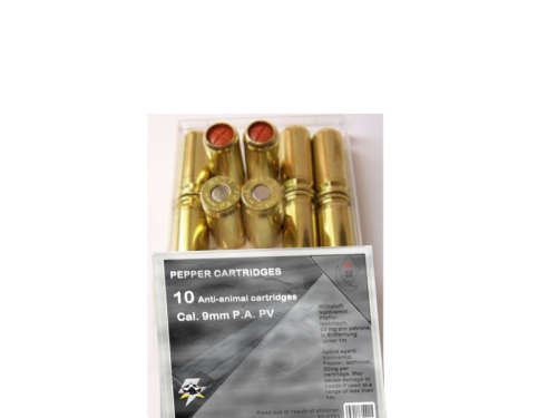 9mm Pepper Cartridges