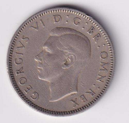 GREAT BRITAIN - GEORGE VI ONE SHILLING 1948 - COPPER-NICKEL