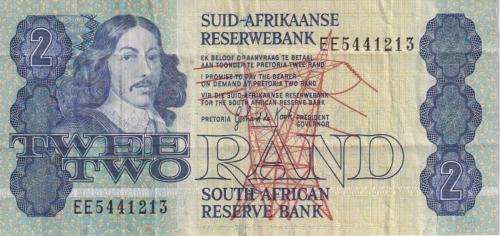 TWO RAND R2 G.P.C DE KOCK 3RD SERIES 1983/89  VF