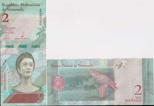 Venezuela 2 Bolivar Soberano Banknote, 2018, P-101a, UNC