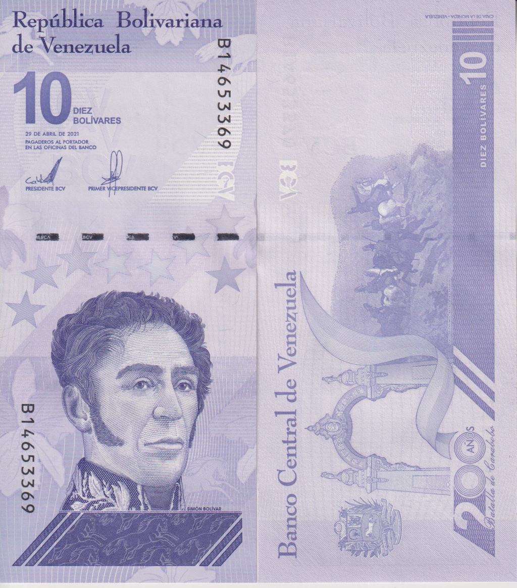 VENEZUELA 10 MILLION DIGITAL 2021 P116 UNC