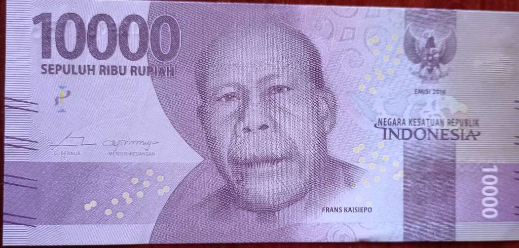 INDONESIA 10,000 RUPIAH 2016 P157 A-UNC