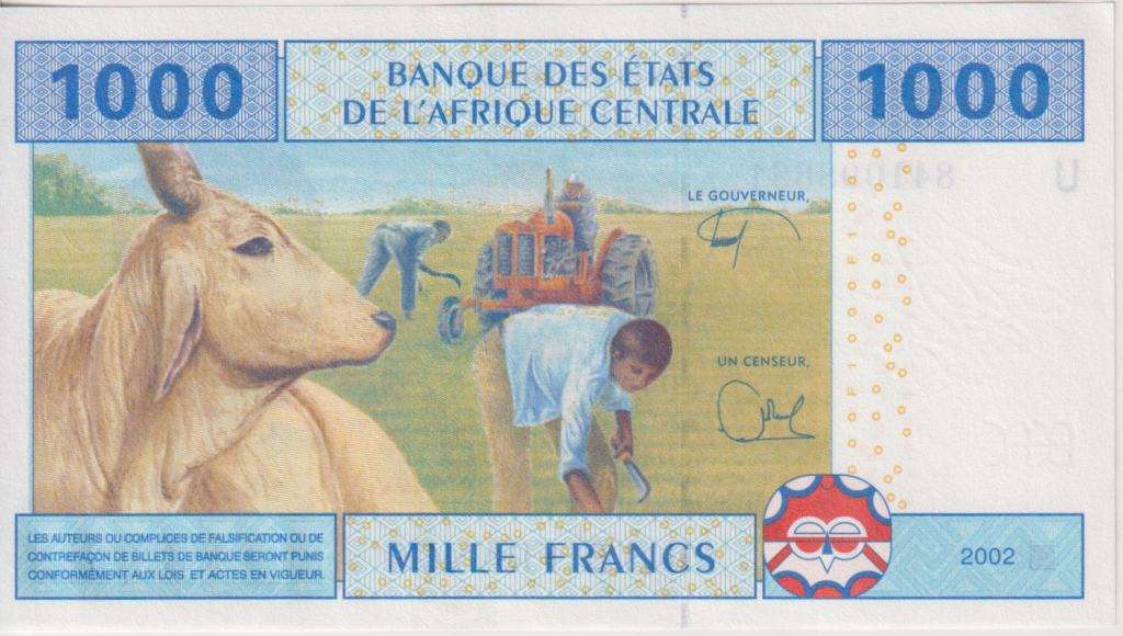Cameroon 1000 Francs 2017 UNC
