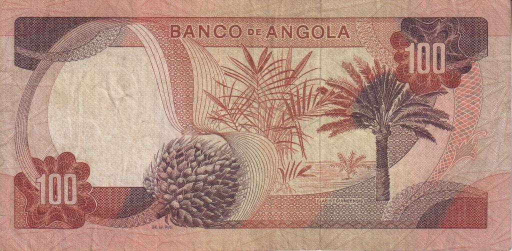 ANGOLA 100 ESCUDOS 1972 P101  VF