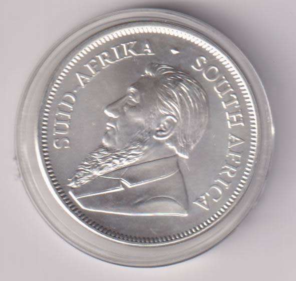 1 oz South African Silver Krugerrand 2023 (CAPSULED)