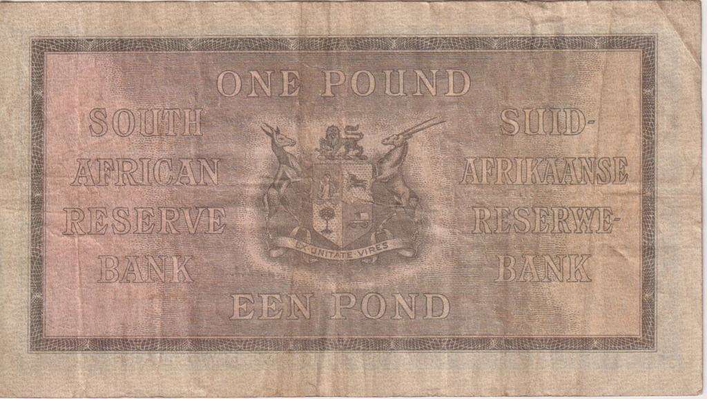 UNION OF SOUTH AFRICA - 1 POND J. Postmus A/132 1943 #133 VF