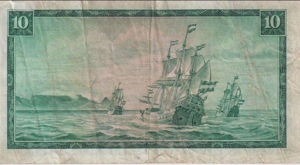 REPUBLIC OF SOUTH AFRICA - 10 RAND T.W.de Jongh C/440  1975  A/E 520 VF