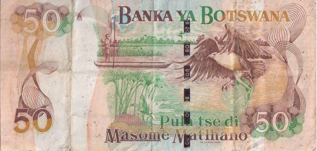 BOTSWANA - 50 PULA 2000  P22  VF