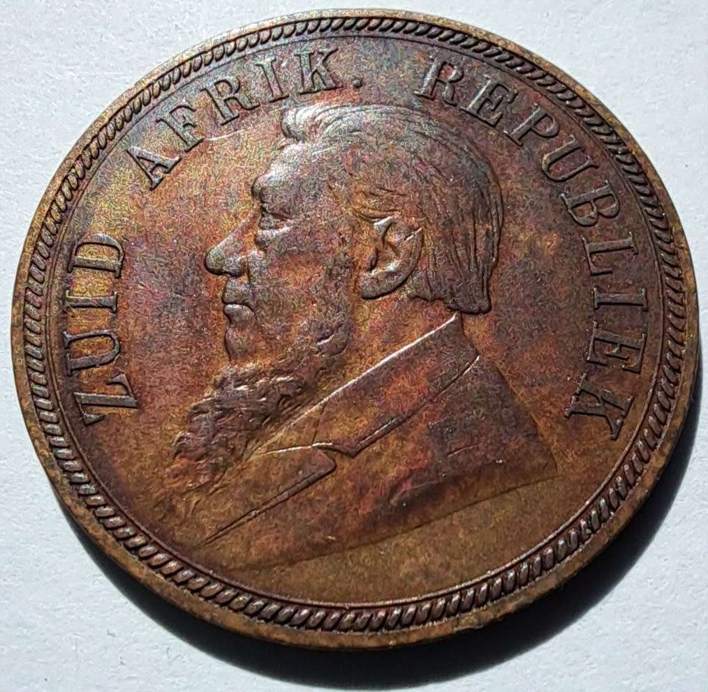 1 Penny 1894 BRONZE ZAR PAUL KRUGER